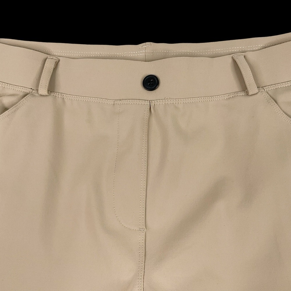 Baleaf Pants Women 2XLP Beige Elastic Waist Pull On Pockets Performance Stretch - Picture 5 of 16